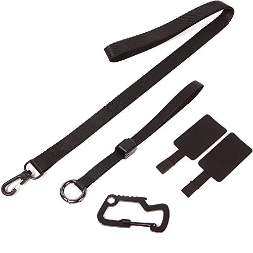 Cell Phone Wrist Strap, Cell Phone Neck Strap Lanyard, Black | Device ...